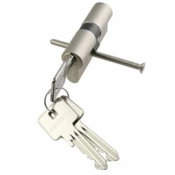 Schließzylinder 30/30 Mit Drei Schlüsseln Doppelzylinder NP -Sonax Geschaft 77004016 wuerth profildoppelzylinder draufsicht