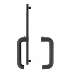 Hörmann Aluminium-Drückergarnitur, Schloss Aufliegend, PZ 60/48 Mm -Sonax Geschaft 770442 hoermann aluminium drueckergarnitur schloss aufliegend pz 6048 mm seitenansicht