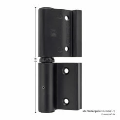 Hörmann Aluminium-Druckgussband DIN Links, Zwischenliegend -Sonax Geschaft 772323 hoermann aluminium druckgussband din links zwischenliegend hoehe