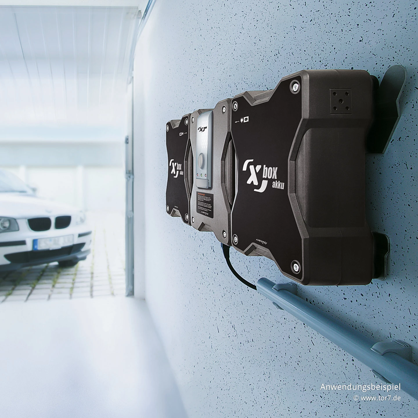 Sonax Geschaft -Sonax Geschaft aa2910 aperto torantrieb akku und solar xbox 550n anwendungsbeispiel