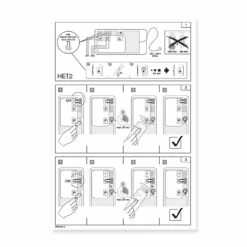 Hörmann Set: Empfänger HET 2 Mit 2 Handsendern HSM 4, 868 MHz -Sonax Geschaft h902 hoermann set empfaenger het 2 mit 2 handsendern hsm 4 868 mhz anleitung