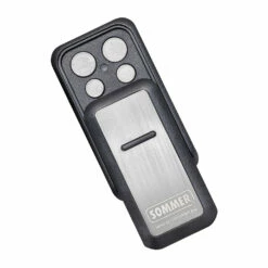 SOMMER Handsender Slider+, Schwarz, Edelstahl