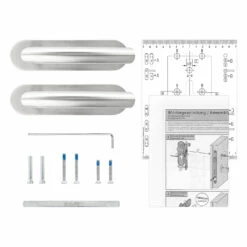 Steinau FS VDS Drückergarnitur, Typ 510, Edelstahl Matt -Sonax Geschaft ste810101 steinau fs vds drueckergarnitur typ 510 edelstahl matt lieferumfang