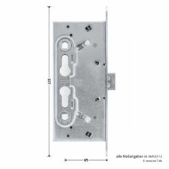 Teckentrup Einsteck-Panikschloss 1759 E -Sonax Geschaft tec104655 teckentrup einsteck panikschloss 1759 e bemassung