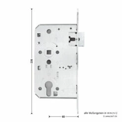 Teckentrup Einsteck-Panikschloss 1013 E Mit Verbundfalle, Stulp Verzinkt -Sonax Geschaft tec104673 teckentrup einsteck panikschloss 1013 e mit verbundfalle stulp verzinkt din l masse